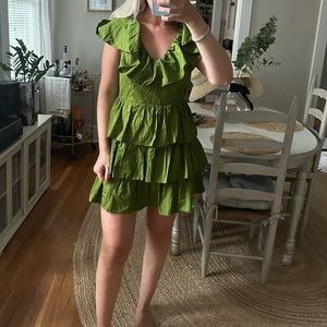 Target green dress